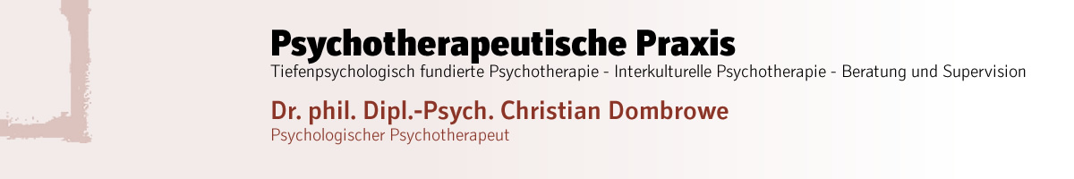 PhD Dipl.-Psych. Christian Dombrowe
